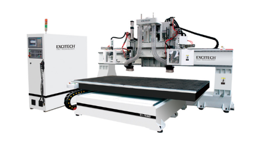 CNC بیڈ موبائل مشیننگ سینٹر ووڈ ورکنگ پروسیسنگ مشینری