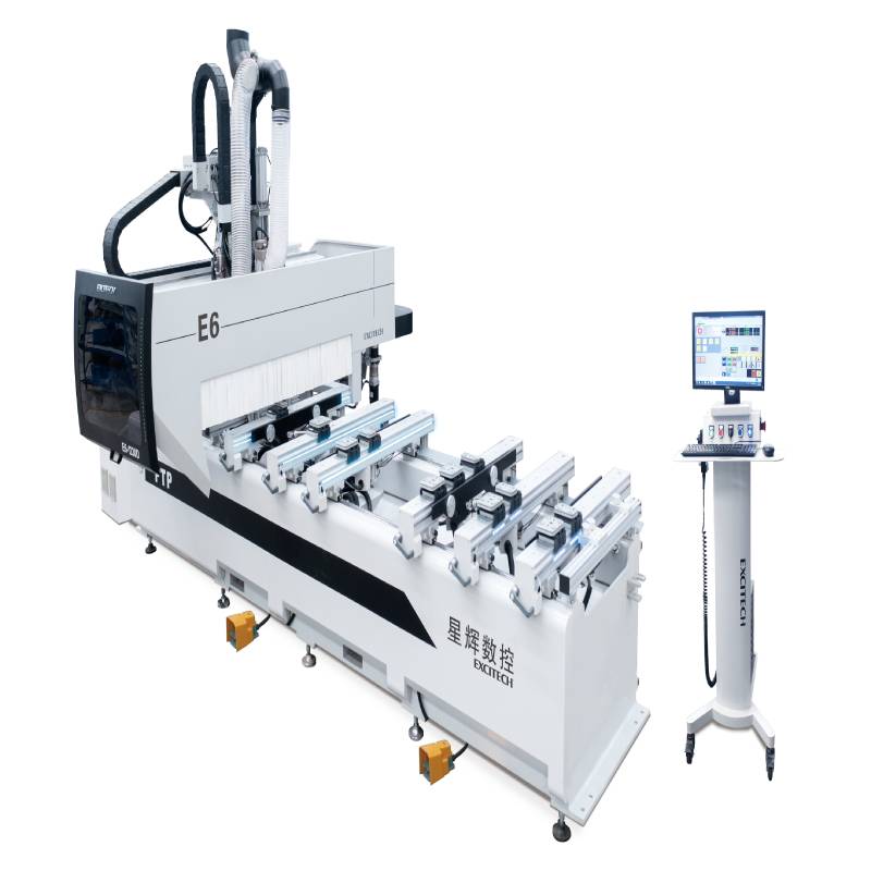 سنگل آرم PTP MDF CNC ڈرلنگ ووڈ ورکنگ سینٹر