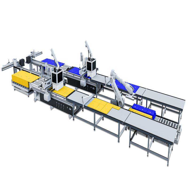 لکڑی CNC ذہین فرنیچر فیکٹری نیسٹنگ یونٹ